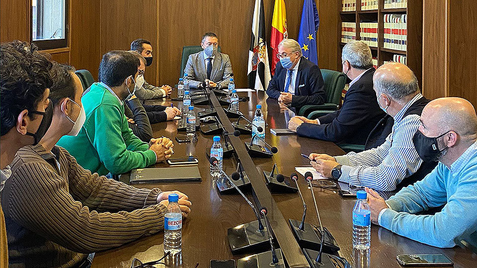 Reunión de las autoridades portuarias de Ceuta y Almería