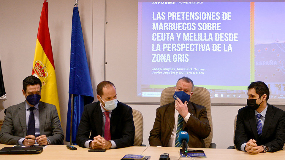 Presentación del informe sobre las pretensiones de Marruecos sobre Ceuta y Melilla