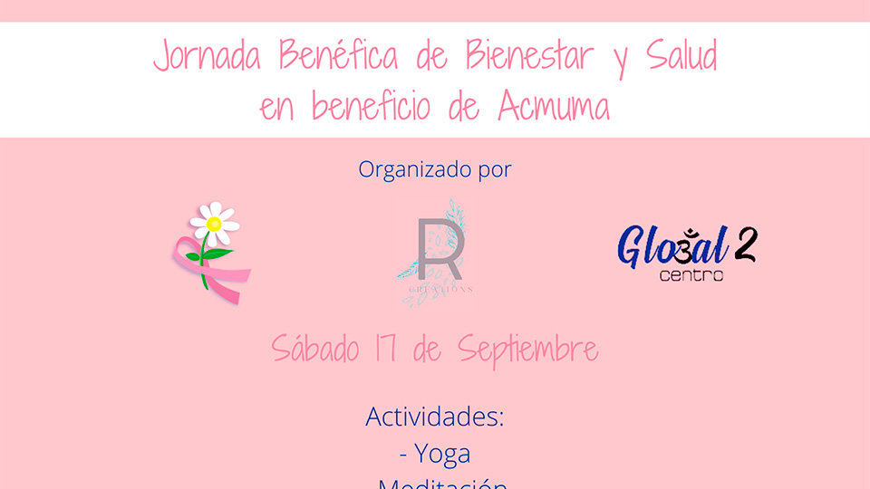 Jornada Benéfica de Bienestar y Salud en beneficio de Acmuma 