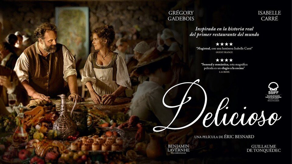 Cartel promocional de la película 'Delicioso'
