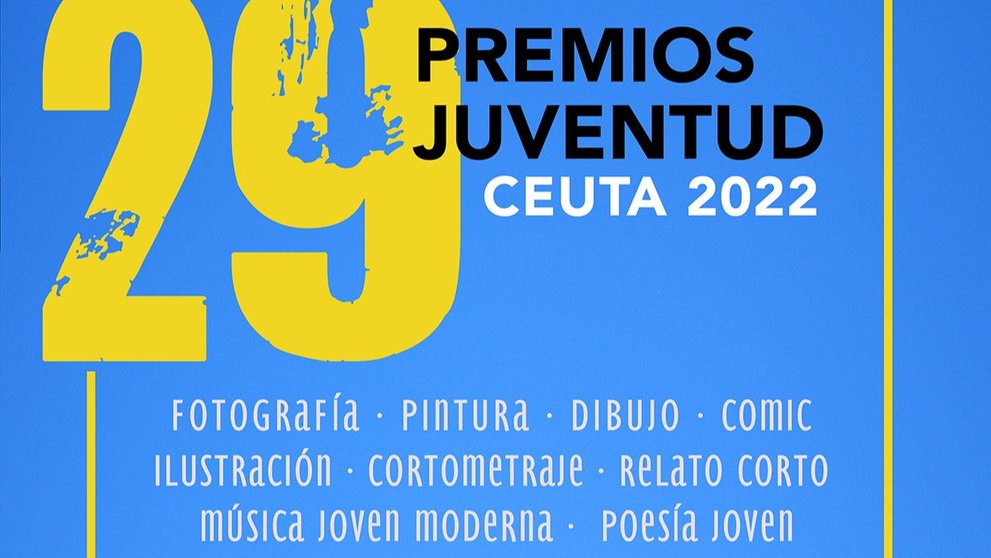 Parte del cartel promocional de los XXIX Premios Juventud