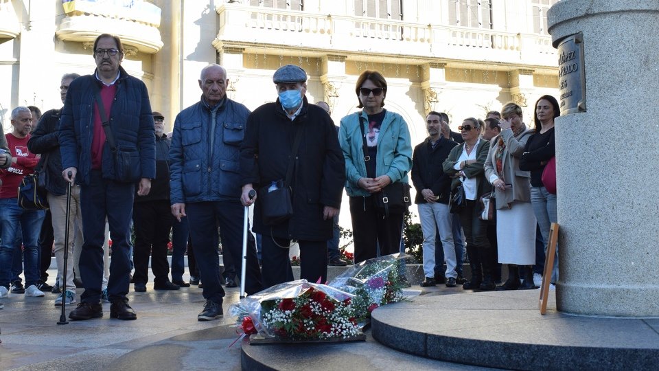 Acto por el 85º aniversario del fusilamiento de los escoltas de Sánchez-Prado