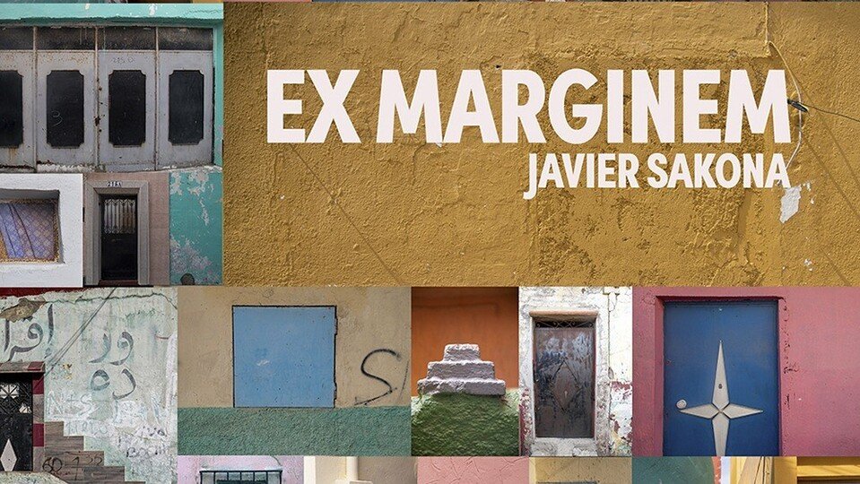 Parte del cartel promocional de 'Ex Marginem', de Javier Sakona