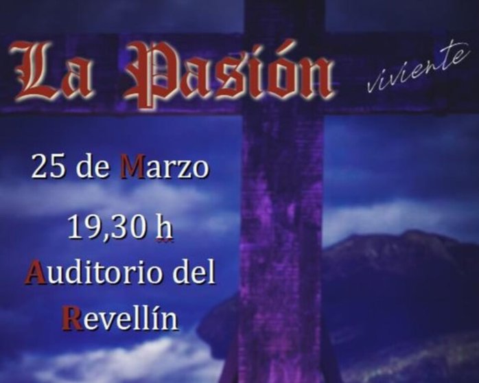 Parte del cartel promocional de 'La Pasión'