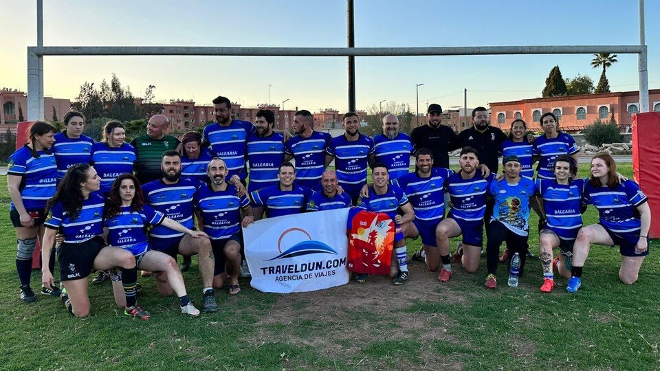 Equipos masculino y femenino del 'Hércules Rugby Ceuta'