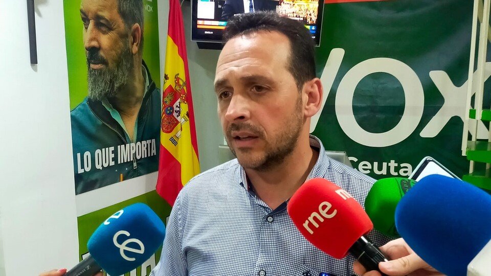 Juan Sergio Redondo, durante un encuentro con los medios