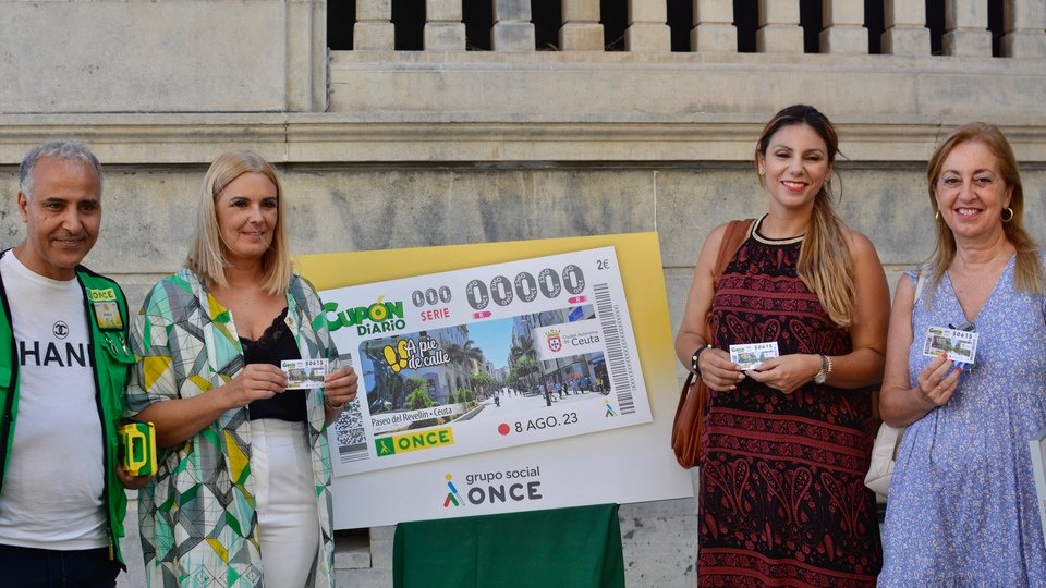 ONCE boleto lotería cupón paseo del Revellín sorteo nacional
