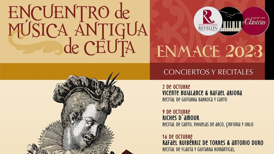 Parte del cartel promocional del I 'Encuentro de Música Antigua'