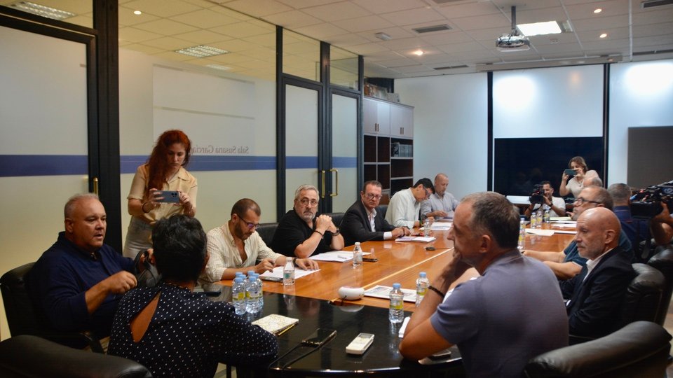 Mesa Diálogo Social bonificaciones Seguridad Social reunión Ceuta Center septiembre 2023 patronal sindicatos