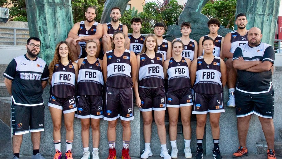 Equipos masculino y femenino de la FBC para participar en la II 'Liga 3x3 Indoor'