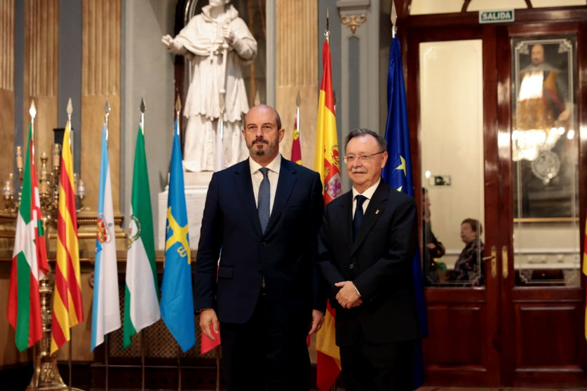  El presidente de la Ciudad a su llegada al Senado / Ciudad Autónoma de Ceuta 
