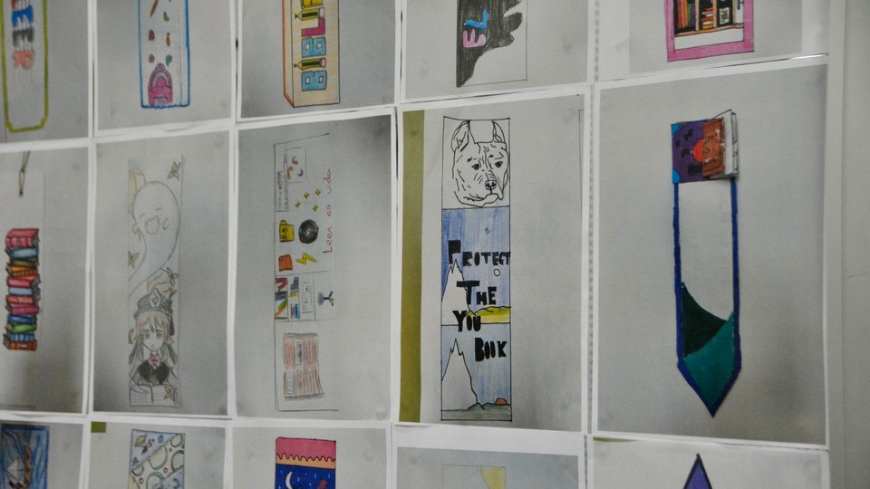 Casa de la Juventud Biblioteca premio diseña marcapáginas