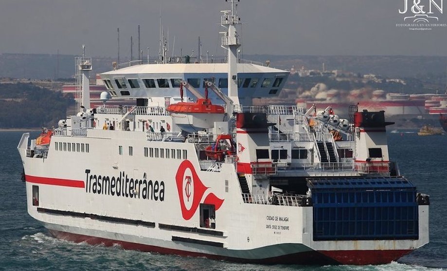 El ferry 'Ciudad de Málaga'