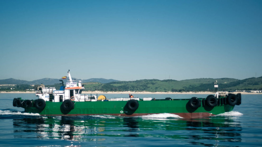  Isla Verde I, buque tipo carguero-aljibe de Gabarras y Servicios 