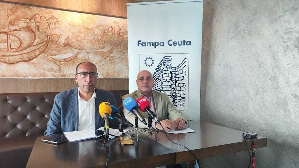 Mohamed Ali y Joan Casado, de las Fampas de Ceuta y Melilla