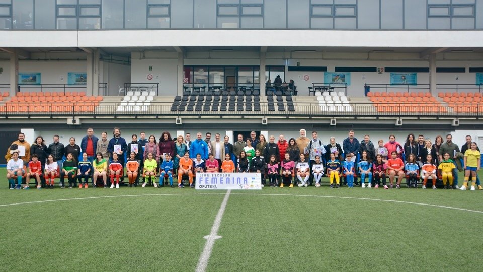 Federación presentación Liga Escolar 2024 colegios institutos fútbol sala femenino