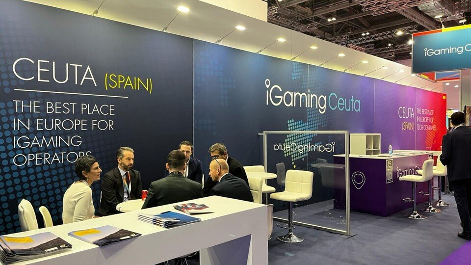 Stand de Ceuta en el 'Ice Totally Gaming' de 2024