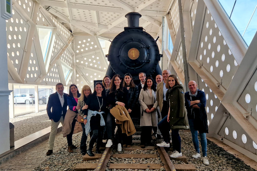  Visita a la Estación de Ferrocarril del grupo de Decision Makers / Laura Ortiz 