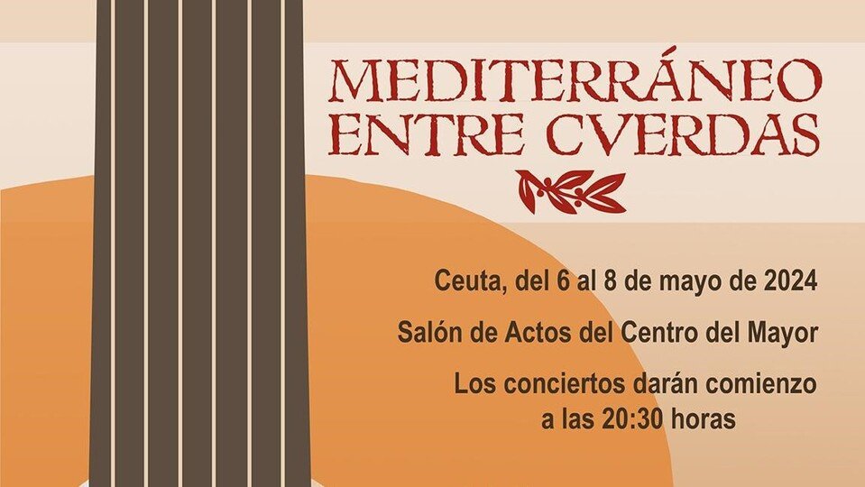 Parte del cartel promocional del 'Festival Mediterráneo Entre Cuerdas'
