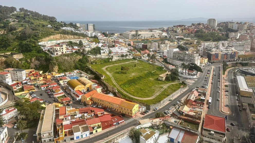 Vista aérea de Ceuta (C.A./ARCHIVO) 