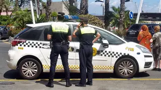 policias locales coche
