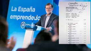 rajoy acto con ticket