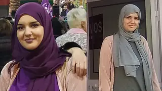 Nadja Ajkar y sara Abdeselam