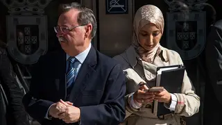 Juan Vivas y Fatima Hamed