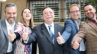 bravo vivas candidatos manos apaisada