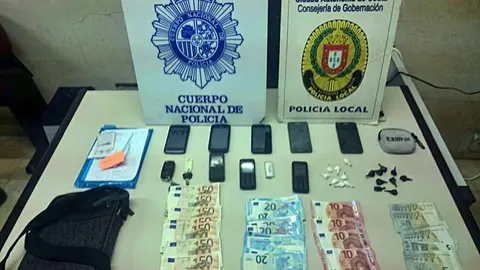 papelinas policia cocaina