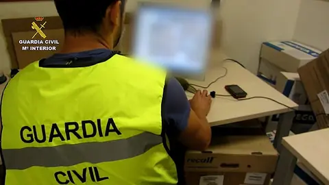 guardia civil pornografia infantil
