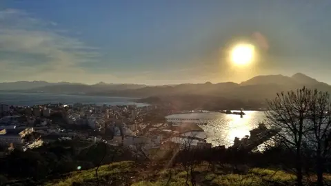 vista ceuta paisaje