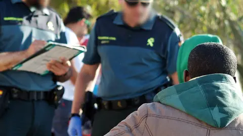 guardia civil migrante recurso