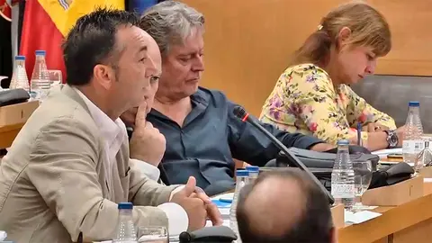 Fernando Ramos, estren&aacute;ndose como consejero de Medio Ambiente