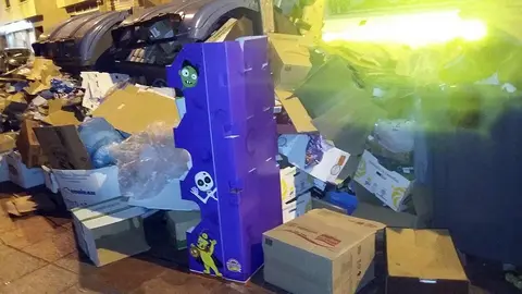 Contenedor de basura de Real, 90