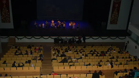 Patio de butacas visto desde el anfiteatro del Revell&iacute;n