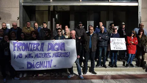Concentraci&oacute;n de Caballas para recordar a las porteadoras fallecidas este 15 de enero y reclamar una frontera digna
