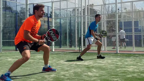 Jugadores de p&aacute;del sub 23