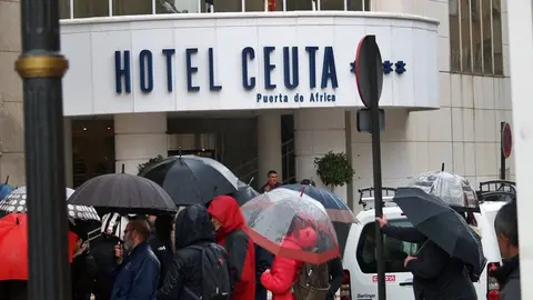 hotel puerta &aacute;frica lluvia