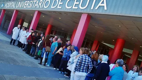 concentraci&oacute;n sanidad agresiones hospital
