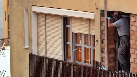 obra vivienda edificio