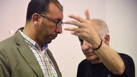 Mohamed Ali y Juan Luis Ar&oacute;stegui