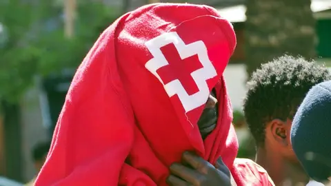 migrante cruz roja