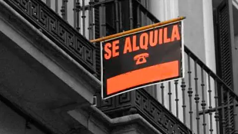 Vivienda en alquiler.