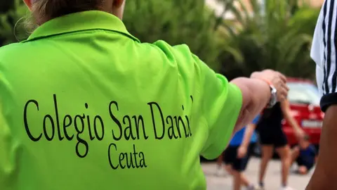 Una alumna del Colegio Concertado San Daniel