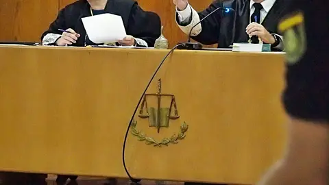 Jueces durante una vista.