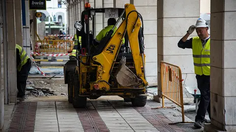 Obras de Gran V&iacute;a este lunes 12 de noviembre