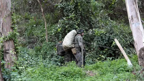 militares soldados maniobras