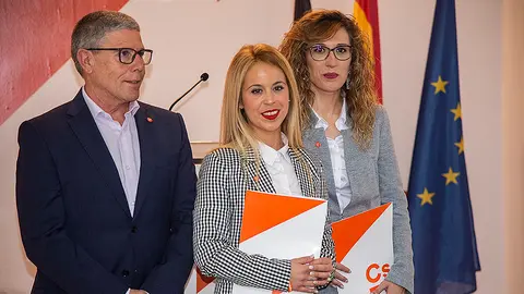 Jos&eacute; Manuel G&oacute;mez, Tamara Guerrero y Raquel Gonz&aacute;lez