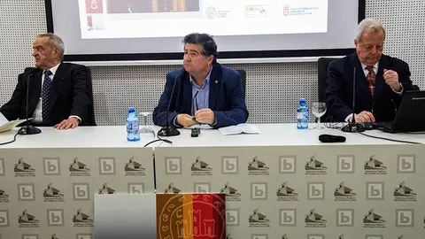 Antonio Bernal, Jos&eacute; Luis G&oacute;mez Barcel&oacute; y Teodosio Vargas Machuca